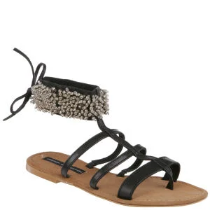 French Connection Women's Patricius Sandal - Black - 3 - Zwart Afbeelding 1