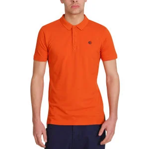 Mas-if Men's Utah Pique Polo Shirt - Burnt Orange - S - Burnt Orange Afbeelding 1