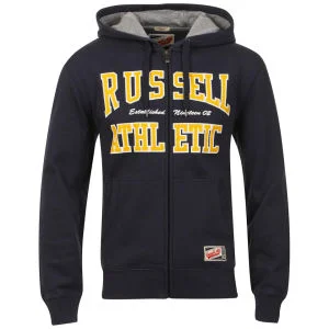 Russell Athletic Men's Pittman Hoody - Navy - S - Navy blauw Afbeelding 1