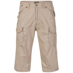 Osaka Men's Tiger Bedford Shorts - Beige - 30 - Beige Afbeelding 1