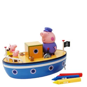 Peppa Pig Grandpa Pigs Bathtime Boat Afbeelding 1