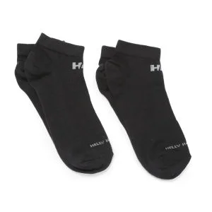 Helly Hansen Men's Ped Socks - 2 Pack - Black - 7-11 - Zwart Afbeelding 1