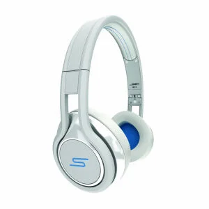 SMS Audio By 50 Cent Street Wired Headphones Includes Passive Noise Cancellation - White Afbeelding 1