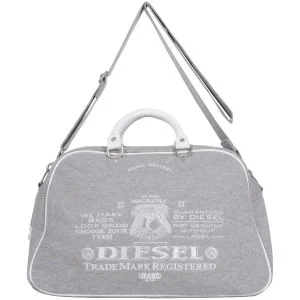 Diesel Happy Days Fleece/Fonzie Holdall - Grey Melange Afbeelding 1