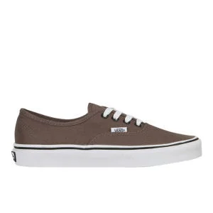 Vans Authentic Canvas Trainers - Pewter/Black - 3 - Pewter/Black Afbeelding 1