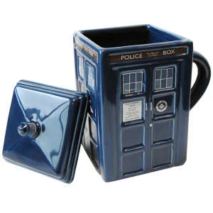 Dr Who: 3D Moulded Tardis Mug and Lid Afbeelding 1