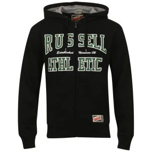 Russell Athletic Men's Pittman Hoody - Black - S - Zwart Afbeelding 1