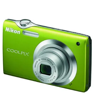 Nikon S3000 Digital Camera - Green (12MP, 4x wide Optical Zoom) 2.7 Inch LCD - Refurbished Afbeelding 1