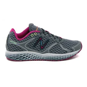 New Balance Women's NBX Fresh Foam 980 Trainers - Silver/Purple - 4 - Silver Afbeelding 1