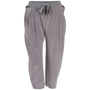 Chloe Women's Loose Fitting Loungewear Trousers - Brown - 10 - Grijs Afbeelding 1