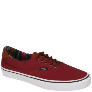 Vans ERA 59 Canvas and Leather Trainers - Tawny Port / Gaute - 6 - Tawny Port/Gaute Afbeelding 1