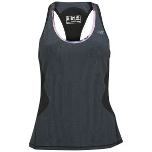 New Balance Women's NBX Bylston Singlet - Black - S - Zwart Afbeelding 1