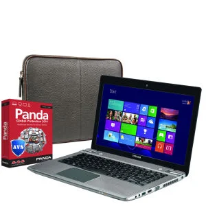 Toshiba Satellite Touchscreen Ultrabook Laptop P845T-108 (i3, 4Gb, 500Gb, 14 inch HD LED Touch) met Extra's Afbeelding 1