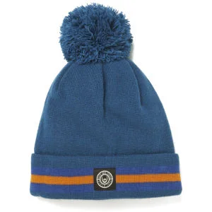 Duck and Cover Men's Striped Bobble Hat - Uniform Fjord Afbeelding 1