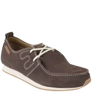 Kickers Men's Oakes Marker Suede Trainers - Brown - EU40/UK6 Afbeelding 1