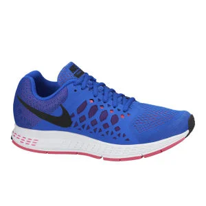 Nike Women's Zoom Pegasus 31 Running Shoes - Blue/Pink - 4 - Blue/Pink Afbeelding 1