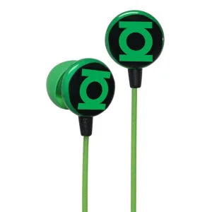 iHip DC Comics Green Lantern Logo Printed Earphones Afbeelding 1