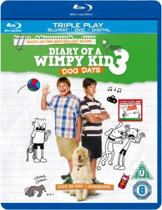 Diary of a Wimpy Kid 3: Dog Days - Triple Play (Blu-Ray, DVD en Digital Copy) Afbeelding 1