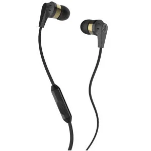 Skullcandy Ink'd 2.0 Earphones with Mic - Gold/Black Afbeelding 1