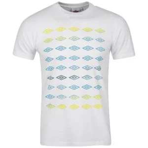 Umbro Men's T-Shirt White - S - Wit Afbeelding 1