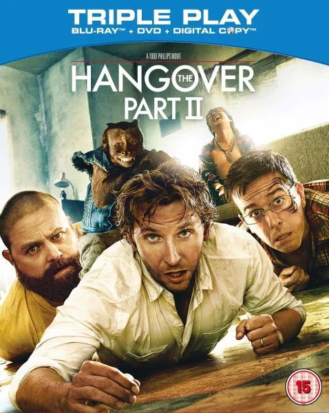 The Hangover Part II - Triple Play (Bevat Blu-Ray, DVD en Digital Copy) Afbeelding 1