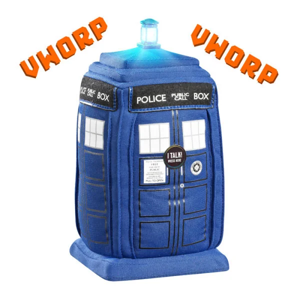 Doctor Who: Medium TARDIS Talking Plush Afbeelding 1