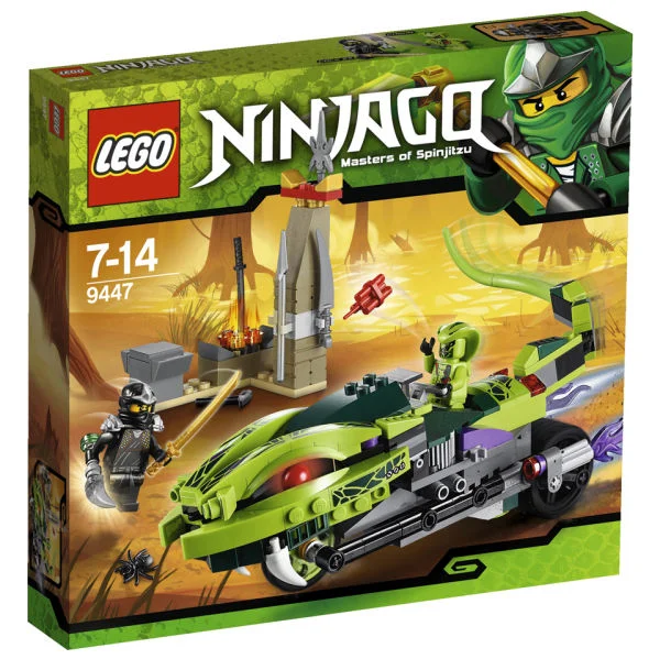 LEGO Ninjago: Lasha's Bite Cycle (9447) Afbeelding 1