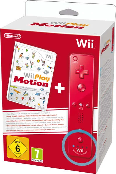 Wii Play: Motion with Wii Remote Plus (Red) Afbeelding 1
