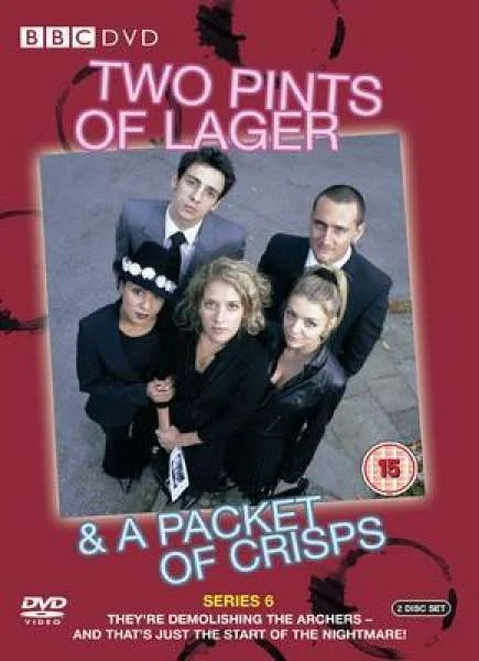 Two Pints Of Lager And A Packet Of Crisps - Series 6 Afbeelding 1