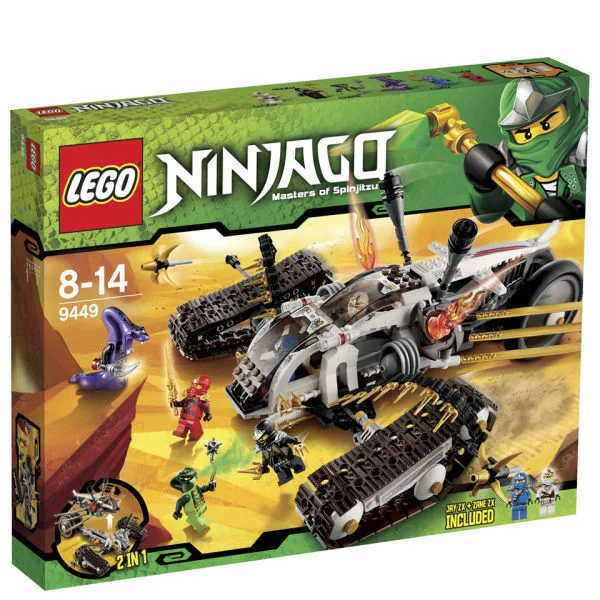 LEGO Ninjago: Ultra Sonic Raider (9449) Afbeelding 1