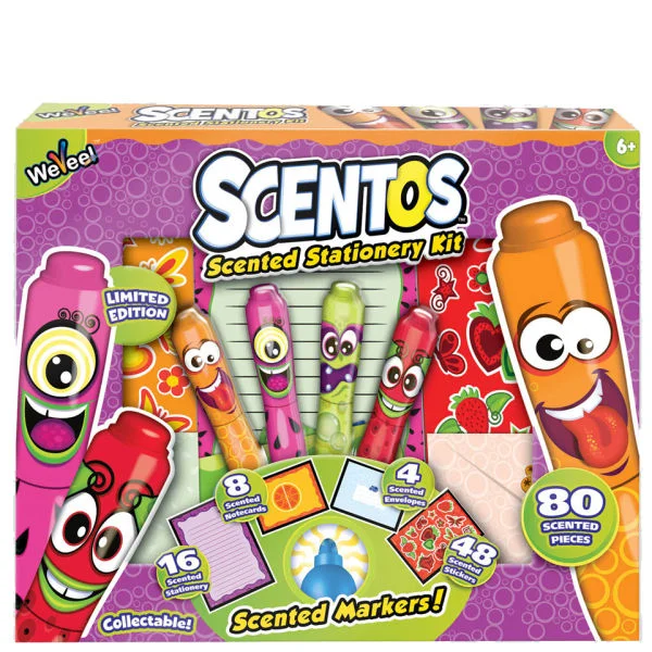 Scentos 80pce Scented Stationery Kit Afbeelding 1