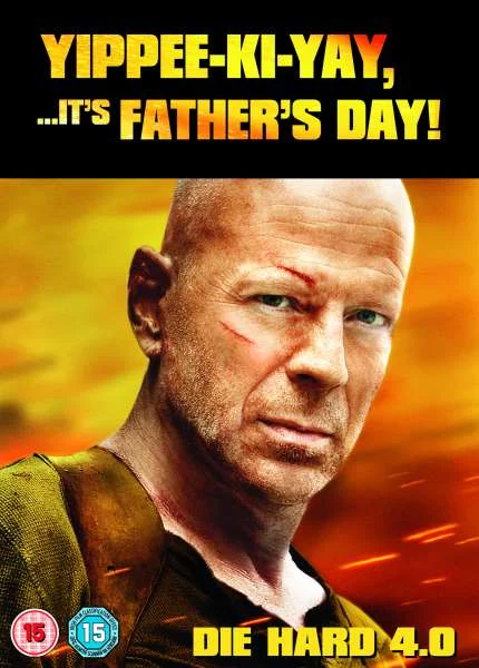 Die Hard 4.0 (Fathers Day Card) Afbeelding 1