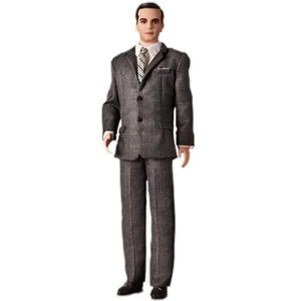 Barbie Mad Men Don Draper Doll Afbeelding 1