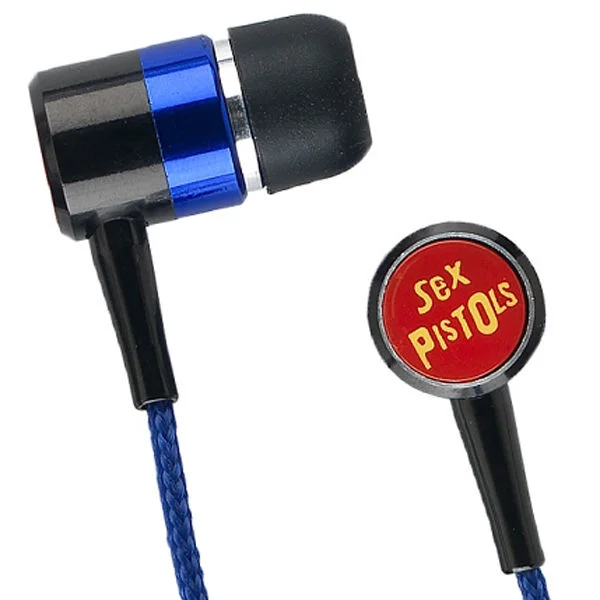 Section 8 Sex Pistols Earphones in Tribute Packaging Afbeelding 1