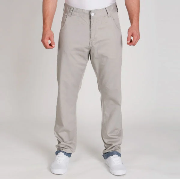 55 Soul Men's Space Chinos - Stone - 30R - Steen Afbeelding 1