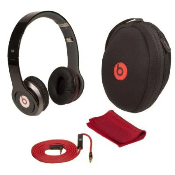 Beats By Dr. Dre Solo Control Talk Headphones - Black Afbeelding 1
