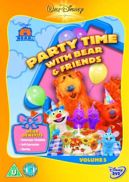 Bear In Big Blue House - Party Time With Bear Afbeelding 1