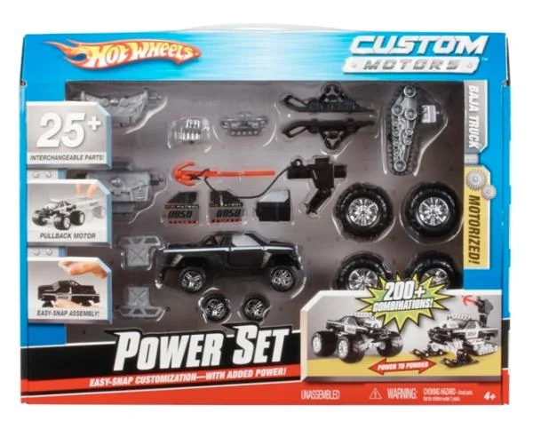 Hot Wheels Custom Motors Set Asst Afbeelding 1