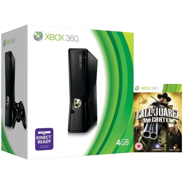 Xbox 360 4GB Arcade Console Bundle (Includes Call Of Juarez® The Cartel) Afbeelding 1