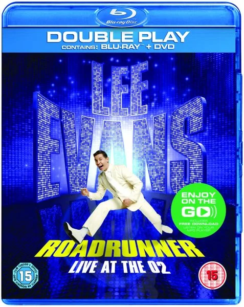 Lee Evans: Roadrunner - Live at O2 - Double Play (Blu-Ray and DVD) Afbeelding 1