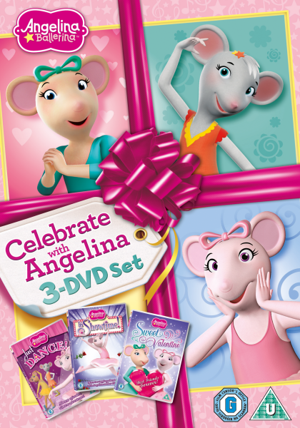 Angelina Ballerina: Celebrate With Angelina (Just Dance / Its Showtime / Sweet Valentine) Afbeelding 1