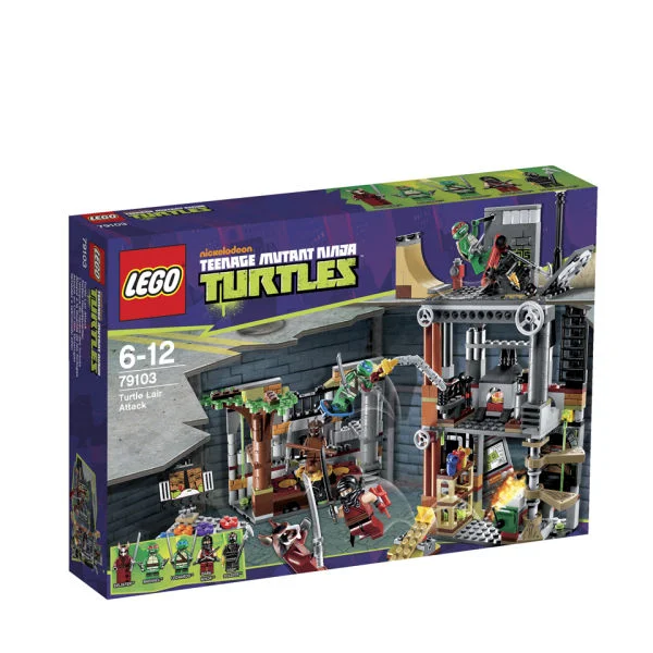 LEGO Ninja Turtles: Aanval op de Turtle Schuilplaats (79103) Afbeelding 1