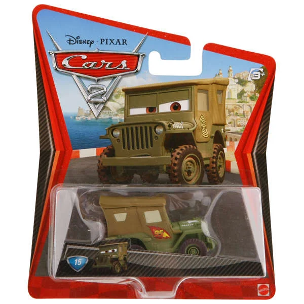Cars 2 Character Pack - Sarge Afbeelding 1