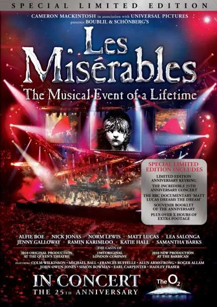 Les Miserables - 25th Anniversary Beperkte Editie (With Keyring) Afbeelding 1
