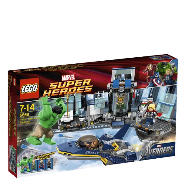 LEGO Super Heroes: Hulk's Helicarrier Breakout (6868) Afbeelding 1