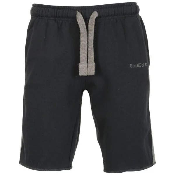 Soul Cal Men's Jersey Jog Short - Navy - XS - Navy blauw Afbeelding 1