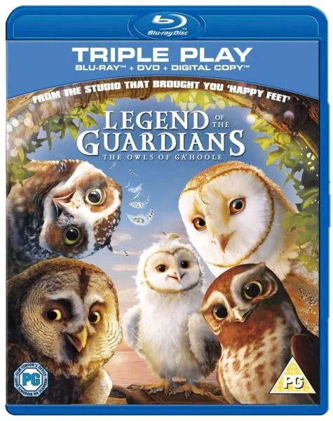 Legend of the Guardians: The Owls Of Ga'Hoole: Triple Play (Includes Blu-Ray, DVD and Digital Copy) Afbeelding 1