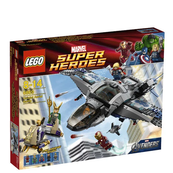 LEGO Super Heroes: Quinjet Aerial Battle (6869) Afbeelding 1