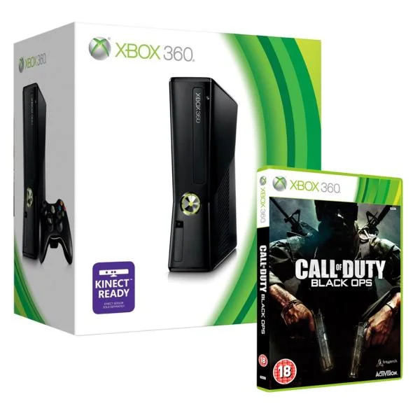 Xbox 360 4GB Arcade Bundle (Includes Call Of Duty: Black Ops) Afbeelding 1