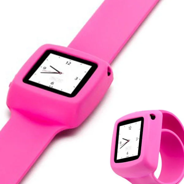 Griffin GB02197 Slap Flexible Wristband for iPod Nano 6th Generation - Pink Afbeelding 1